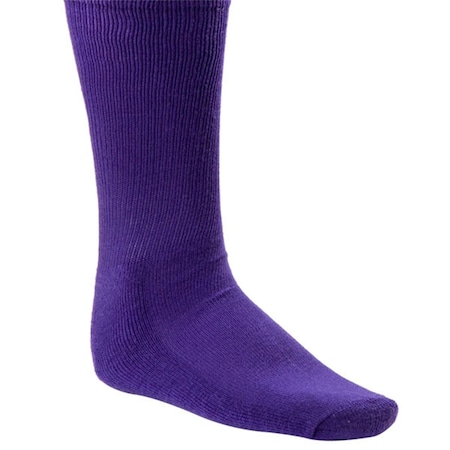 Champion Sports Rhino All Sport Sock, Purple - Small SK1PR